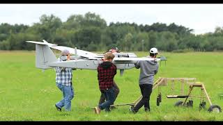 JUMP 20 unmanned aerial surveillance system in Poland [upl. by Aneleasor]