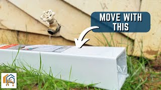 How to Move an Outdoor Spigot ANYWHERE  EASY DIY [upl. by Aihset]