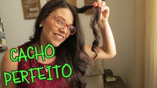 Como Fazer Cachos com Chapinha [upl. by Kendy]