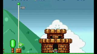 Super Mario The lost Levels Level 5 Luigi TAS [upl. by Haela617]