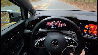 Modified 2022 MK8 VW Golf GTI POV Drive Whats it like to daily [upl. by Eem]