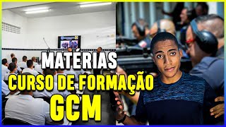 SAIBA QUAIS SÃO AS MATÉRIAS ESTUDADAS NO CURSO DE FORMAÇÃO DA GUARDA CIVIL MUNICIPAL gcm [upl. by Rawlinson68]