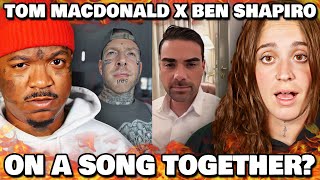 Ben Shapiro will be RAPPING on Toms new song  BenShapiroTomMacDonaldOfficial BenShapiro [upl. by Abert333]