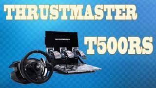 Que nos trae el Volante Thrustmaster T500RS [upl. by Eikceb]