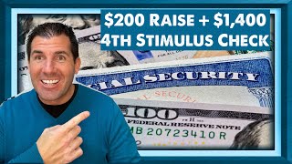 200 Raise  1400 4th Stimulus Check for Social Security SSDI SSI Low Income [upl. by Graces696]