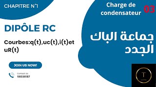 03dipôle RC Courbesqtuctitet uRtcharge de condensateur [upl. by Atteuqnas]