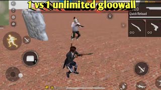 BY ONE FF SAMA ADEKKU DENGAN MODE UNLIMITED GLOOWALL  Free Fire room craftland [upl. by Ninazan]