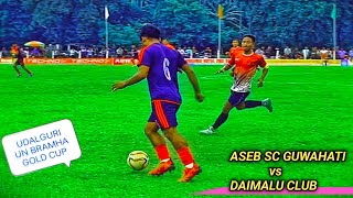 Guwahati ASEB SC vs Daimalu Club Sastrapara Football Match UN Bramha Gold Cup Udalguri 2024 [upl. by Eugor]