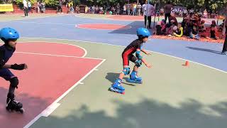 Best performance given by our academy skater in inline skating competitionFinal round Under 6 [upl. by Etteiram775]