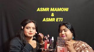 Asmr With My Sister Makeup 💄 amp Collsb [upl. by Nickolaus99]