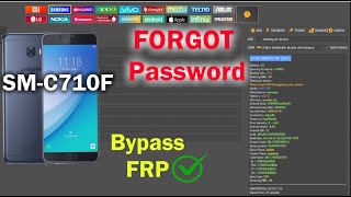 Samsung Galaxy C7 2017 Bypass FRP  UNLOCK TOOL  SMC710F  SMC7100  SMC7108 [upl. by Adyahs]