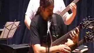 Mike Walsh Playing Alice In Chains Man In The Box Tapping on a Double Neck Guitar 2006 [upl. by Solracesoj635]