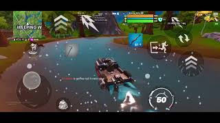 Fortnite Mobile 60 FPS on Samsung Galaxy A55 5G [upl. by Nelleyram853]