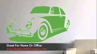 Large Vinyl Wall Decals Cars and Motorcycles [upl. by Annekahs993]