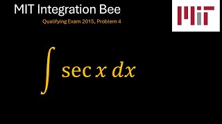 MIT 2015 Integration Bee Qualifying Exam Problem 4 [upl. by Cheri435]