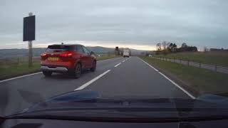 Driving in Scotland  A9 M80 M8  Perth to Glasgow [upl. by Seravaj]