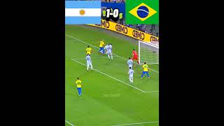 Argentina vs Brazil copa America 2021 final highlights shorts fyp ytshorts [upl. by Zachery]