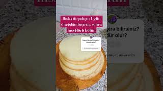 Biskvit haqda ipucları how food cake [upl. by Drusi]