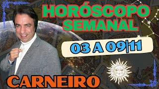 Horóscopo semanal Carneiro de 0309 de Novembro [upl. by Oluas872]