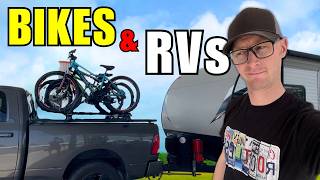 RVing with Bikes How To Load Up To 6 Bicycles [upl. by Ogata339]