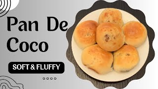 Delicious Pan De Coco Recipe  Soft and Fluffy Coconut Bread [upl. by Aryam]