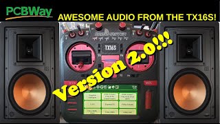 Radiomaster TX16S MkII  Audio Upgrade Version 20 [upl. by Malynda]