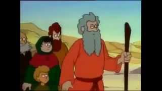 Moses Bible Story For Kids   Children Christian Bible Cartoon Movie [upl. by Ennaeerb]