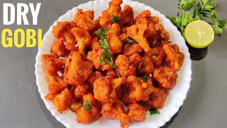 Dry Gobi Recipe  Dry Gobi  Gobi Recipe  Happy Belly [upl. by Eenahs]