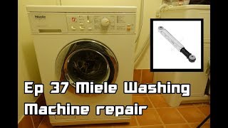 Ep 37 Miele Washing Machine Repair Shock Absorbers [upl. by Milton]