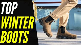 TOP 5 Best Winter Boots 2022  To Survive The Cold [upl. by Mccowyn954]