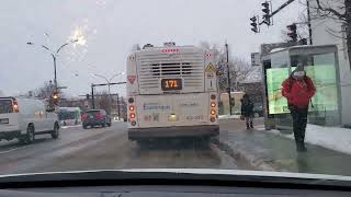 DRIVING TOUR OF HENRI BOURASSA MONTRÉAL CANADA [upl. by Nolubez]