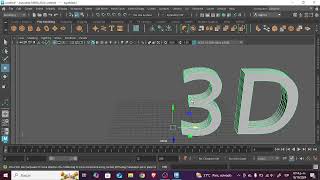 ¿COMO ESCRIBIR EN 3D  AUTODESK MAYA 3D  Assassin Kratt [upl. by Guise593]