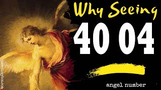 Angel Number 4004 Spiritual Sybolism – The Reason Why Are You Seeing 4004 [upl. by Arlette477]