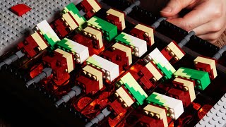 Lego Grilled BBQ Skewers  Stop Motion Cooking ＆ ASMR [upl. by Sivat42]