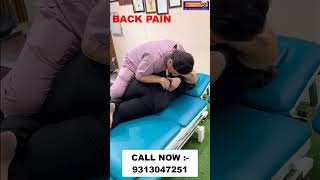 BACK PAIN  Chiropractic Treatment in Delhi  Dr Varun  Call  9313047251  delhi doctor [upl. by Ahsitaf]