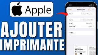 Comment Connecter Son Imprimante A Son iPhone  2024 [upl. by Yesnel139]