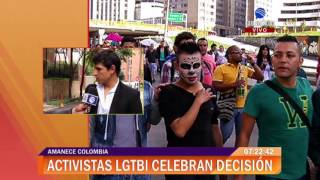 Comunidad LGBTI celebran decisión histórica de la Corte sobre adopción [upl. by Greabe]