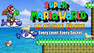 SuperMario Super Mario World  SNES  ULTIMATE GUIDE  ALL Levels ALL Exits ALL Secrets 100 [upl. by Groveman]