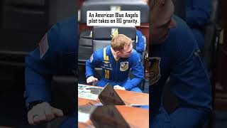 An American Blue Angels pilot takes on 8G gravity [upl. by Evad871]