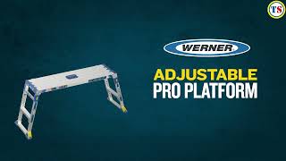 Need Height The Werner Platform Is the Answer  Toolstation [upl. by Werby]