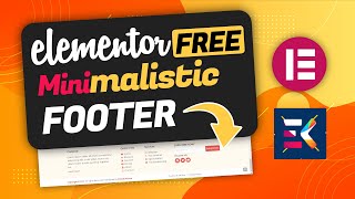 🔴 How to make a Footer with Elementor  Responsive WordPress Footer [upl. by Ayat982]