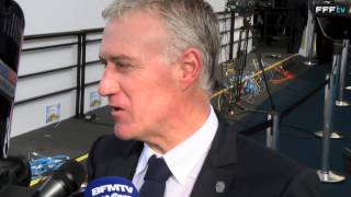 Deschamps  réaction après le tirage du Mondial 2014 [upl. by Wayland44]