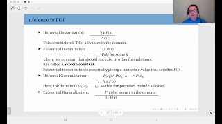 0212 Inference in First Order Logic [upl. by Nnaik]