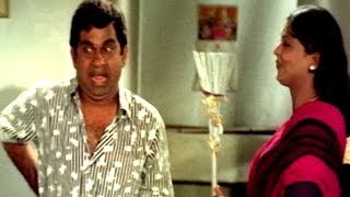 Pedarayudu Movie  Brahmanandam Best comedy scene  Mohan BabuSoundarya [upl. by Kerekes]