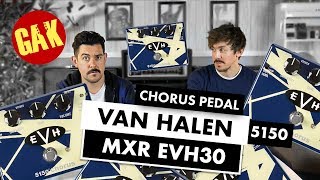 NEW  MXR EVH30 Van Halen 5150 Chorus Pedal [upl. by Oicnaneb]