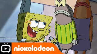 SpongeBob SquarePants  The Striped Sweater Song  Nickelodeon UK [upl. by Petrina986]