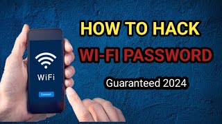 How To CONNECT Any WIFI Without Using a PASSWORD  How to find a wifi password 2024 [upl. by Nojram]