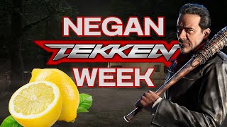 Negan is Difficult Difiicult Lemon Difficult  Tekken Week Day 3 [upl. by Snodgrass]