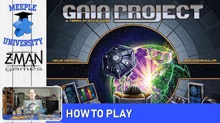 Gaia Project Board Game – How to Play Full Rules  CONCISECOMPLETE rules [upl. by Nerag]