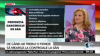 Simptomele cancerului de sân Diferențele între tumori maligne și benigne Antena 3 [upl. by Kast]